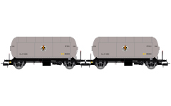 Electrotren HE6073 - H0 - 2-tlg. Set Gaskesselwagen Butano S.A., RENFE, Ep. III-IV